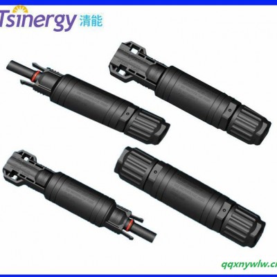 清能太阳能光伏保险丝连接器1A~20A兼容MC4连接器熔断器