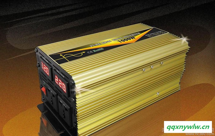 直销正弦波UPS充电型太阳能逆变器1000W12V转220V图2