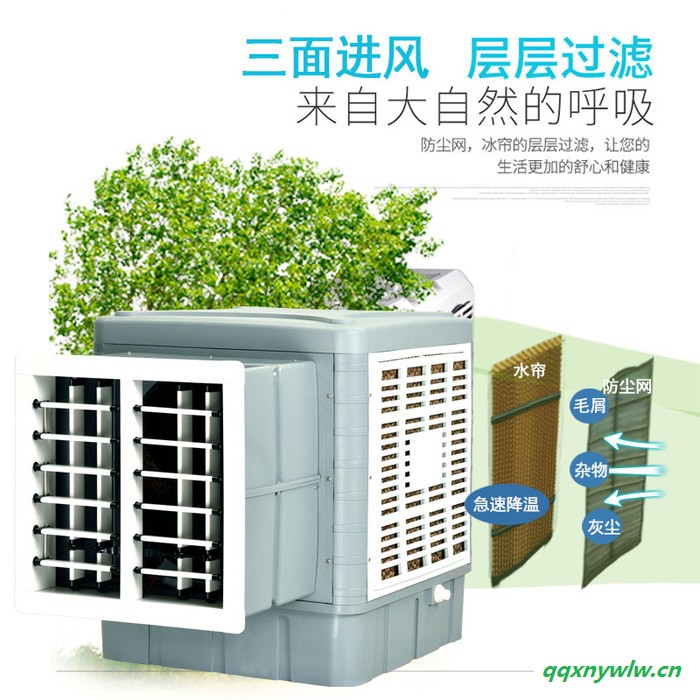 星科牌XK-40C蒸发式冷气机，沙特中东南美专用太阳能冷风机水空调WATER COOLER，户外冷风扇水空调图3