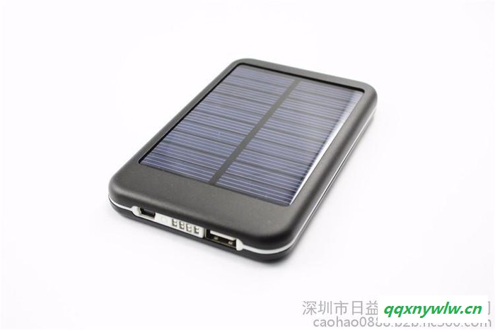 太阳能移动电源 2000毫安超薄款太能充电宝 支持一件代发批发图2