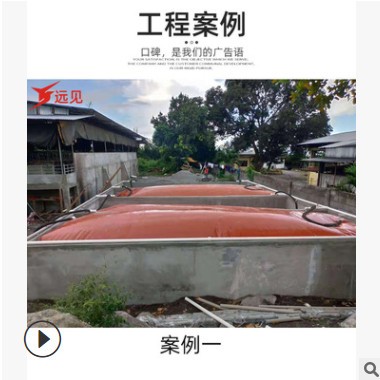 厂家现货红泥沼气袋 农村家用沼气池设备 养殖场家用沼气池图1