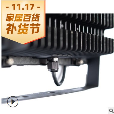 跨境专供cobLED投光灯亚马逊速卖通电商庭院灯广场公园照明灯路灯图2