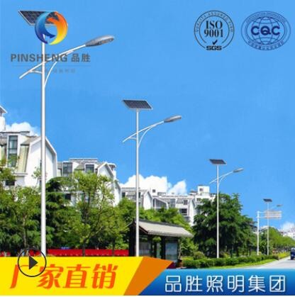 厂家供应锂电池双臂路灯户外照明防水路灯农村市政工程太阳能路灯图3
