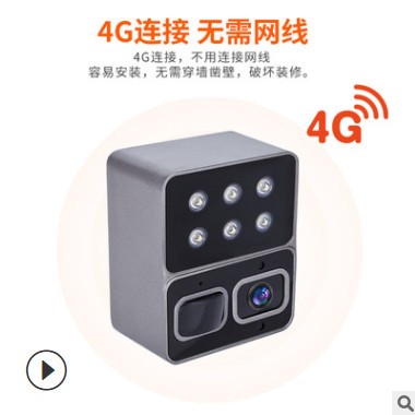 源头工厂私模太阳能低功耗4G庭院灯涂鸦智能防水无线金属外壳监控图2