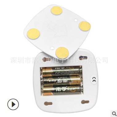 感应小夜灯干电池/充电LED人体感应灯家用走廊过道灯小台灯智能灯图3