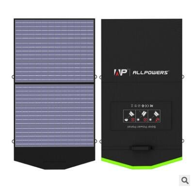ALLPOWERS 18V100W便携式太阳能充电器太阳能充电板 太阳能折叠包图2