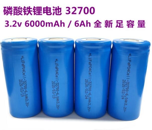 32700磷酸铁锂3.2v 6000mAh毫安时全新足容 太阳能路灯电动力电池图1