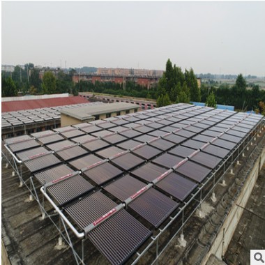太阳能热水器工程联箱 不锈钢集热器真空管 太阳能热水工程图2