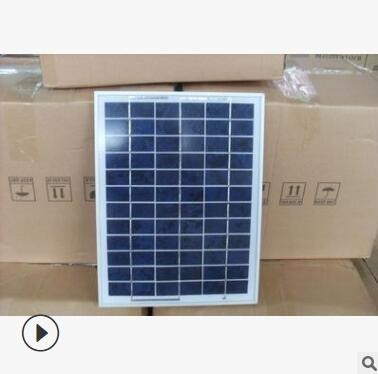 供应多晶18V10瓦太阳能电池板 厂家直售图1