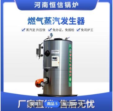 200公斤全自动蒸汽锅炉 节能环保 立式 200KG燃气蒸汽发生器图2