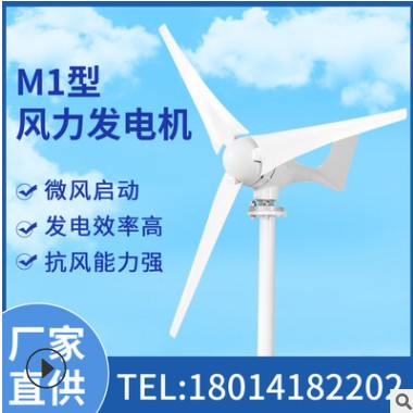 家用风光互补发电机 微型风力发电机路灯监控 新能源风力发电厂家图3