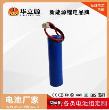 江西HLY18650/2500mAh 灯具，笔记本，机器人 可加工定制锂电池图2