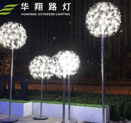 厂家批发不锈钢雕塑景观灯 球形广场小区喷泉大堂户外工程景观灯图3