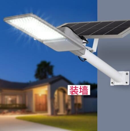 君慕太阳能路灯户外庭院灯路灯led黄金款超亮太阳能灯厂家批发图3