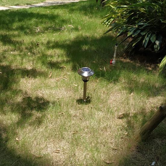 太阳能LED草坪灭蚊器灭蚊灯用于公园景观