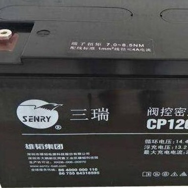 销售原装三瑞蓄电池6FM-100-X不间断蓄电池太阳能电池12V100AH厂家供应图3