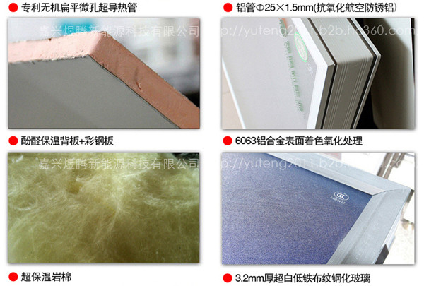 平板太阳能集热器结构