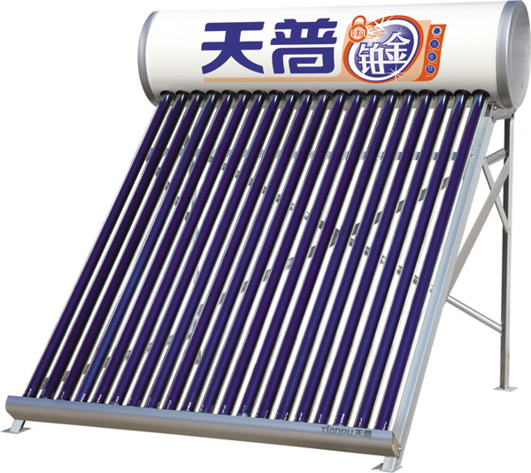 铂金锁热太阳能热水器