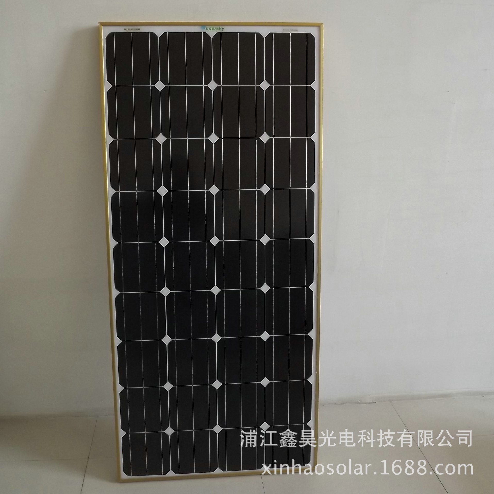 单晶150W正面金