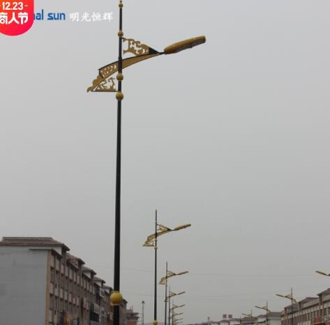 太阳能路灯6米新农村庭院户外广场道路高杆灯一体化超亮光能LED灯图2