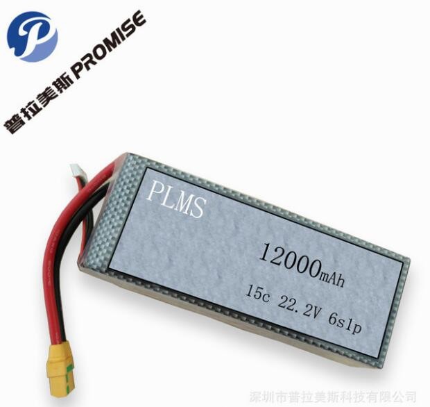 22.2v 10000mah 35c 高倍率聚合物 农业植保无人机锂电池组 批发图3