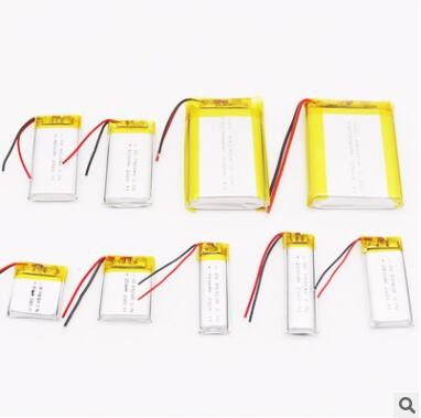 美容仪聚合物锂电池701737-420mAh 3.7v防雾霾智能口罩 并联电池图2