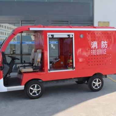 电动消防车 消防工具消防水泵水带图1