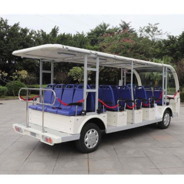厂家DN-23B电动观光车23座物业保安电动车楼盘小区看房旅游景区车图3