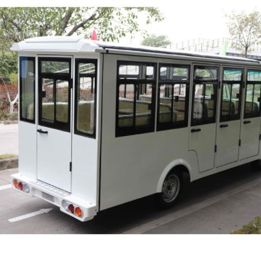 厂家玛西尔DN-17-1C电动观光车17人座四轮电瓶车景区旅游可租凭图3