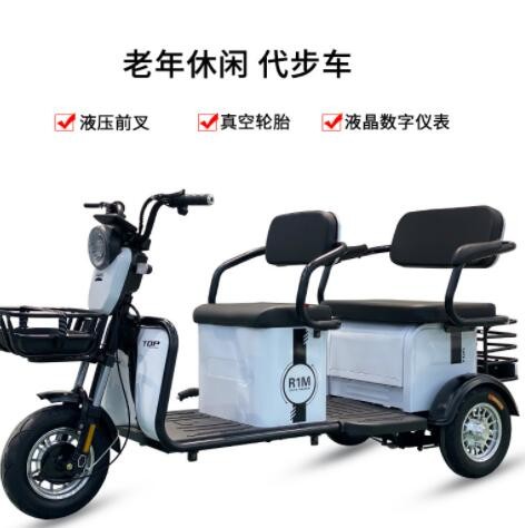 工厂销售新款客货两用电动休闲三轮车家用小型三轮车批发兼零售图2