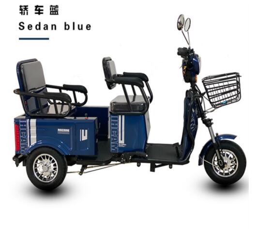 爱乐途新款休闲电动三轮车老年代步车拉货载客家用型成人电瓶车图3