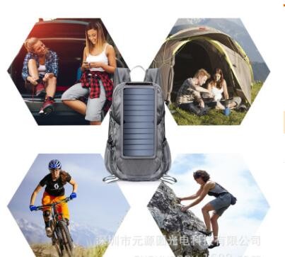 6.5W太阳能便携式包太阳能折叠包太阳能充电背包创新太阳能收纳包图2