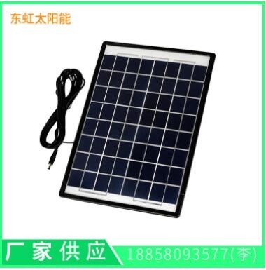 厂家供应 10W18V单晶硅/多晶硅太阳能电池组件 太阳能光伏板图2