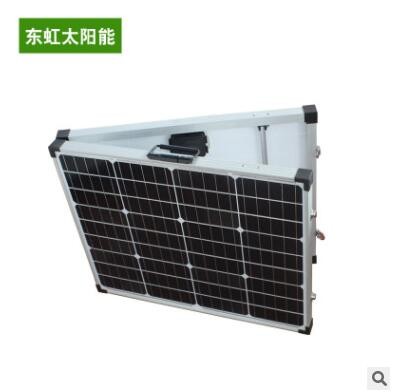 厂家销售 便携式太阳能充电电池板 可折叠太阳能板 移动电源图3