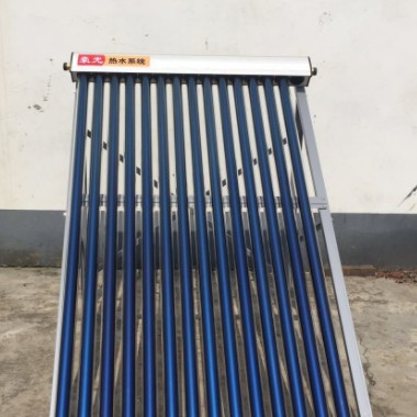 太阳能热水器 集热器宾馆热水工程联箱 超导管采暖工程 厂家图3