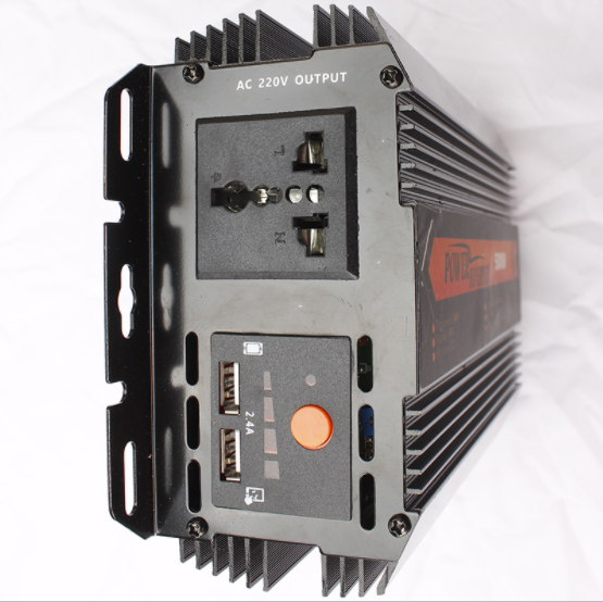 工厂批发足功率600W修正弦波逆变器12V转220V德式插座电量显示图3