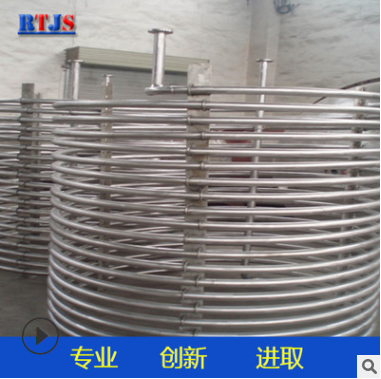 厂家制造 钛盘管 钛蛇形管 钛换热器 耐腐 高质量 可定制各种规格