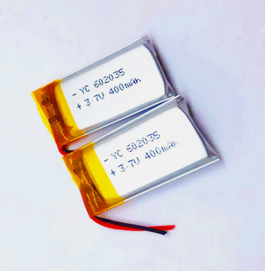 厂家602035聚合物锂电池400mAh3.7V 加湿器按摩仪蓝牙音箱电池图2